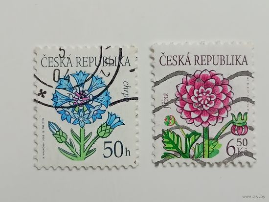Чехия 2003. Цветы. Полная серия