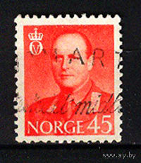 1958 Норвегия. Король Улаф V
