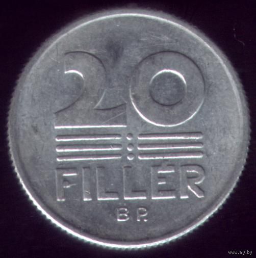 20 филлер 1972 год Венгрия