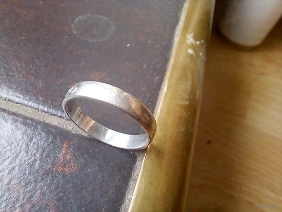 Кольцо "спаси и сохрани". Серебро. 15,5-16 мм