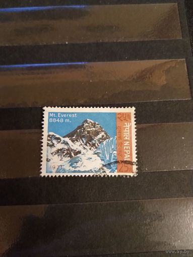 1971 старенькая марочка Непала горы (3-6)