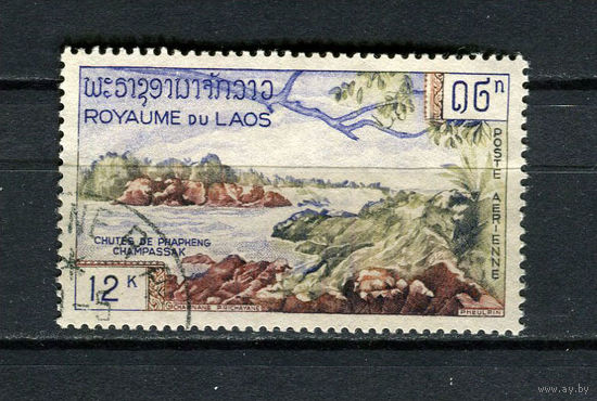 Лаос - 1960 - Природа 12К - [Mi.106] - 1 марка. Гашеная.  (Лот 16CB)