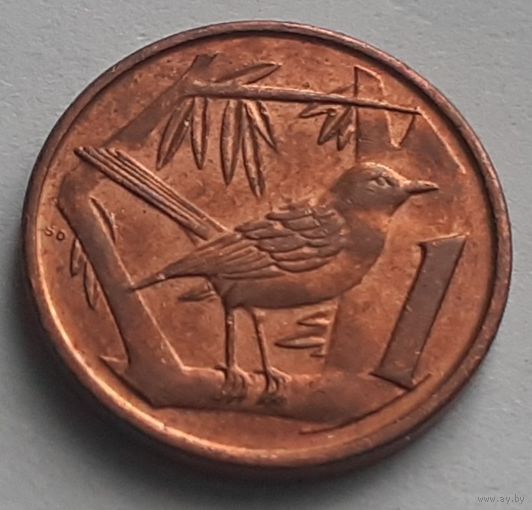 Каймановы острова 1 цент, 2008 (4-14-20)