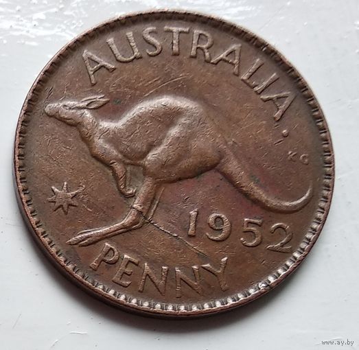 Австралия 1 пенни, 1952 - Перта 3-9-26