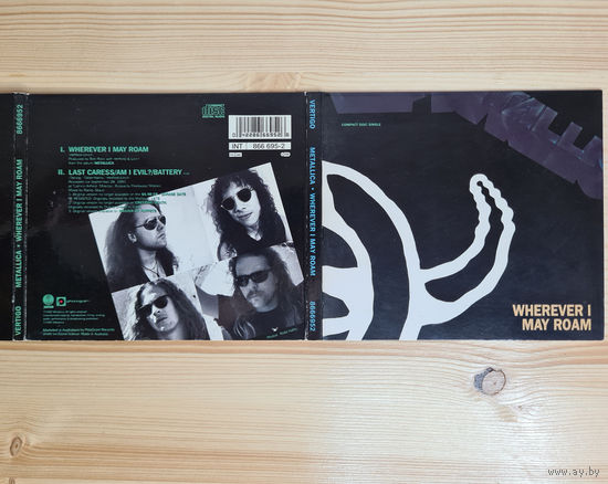 Metallica - Wherever I May Roam (CD, Australia, 1993, лицензия) Digipak