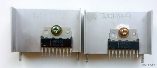 Микросхема УНЧ Panasonic AN5270 за 2 ШТ на радиаторе