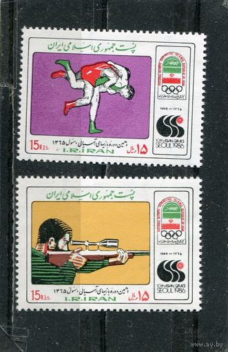Иран. Азиатские спортивные игры. Сеул-86
