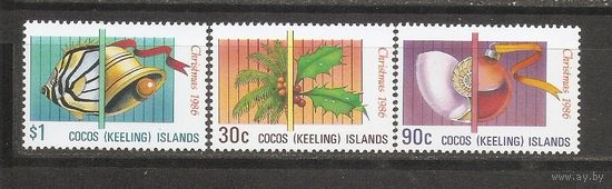 Острова Кокоса 1986 Новый год