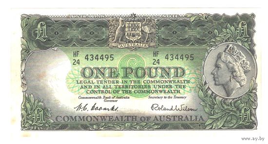 Австралия 1 фунт 1961 года. Состояние XF+/aUNC!
