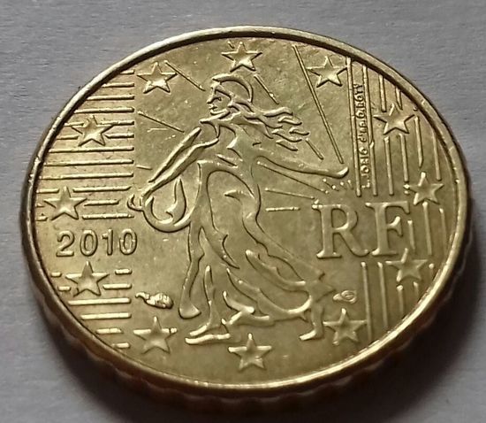 10 евроцентов, Франция 2010 г.