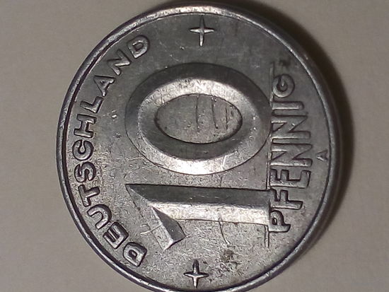 10 пфеннигов Германия 1948 ГДР
