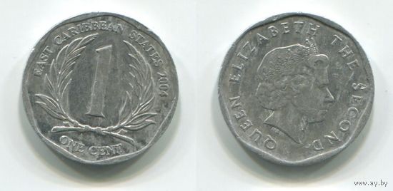 Восточные Карибы. 1 цент (2004)