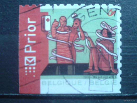 Бельгия 2006 Красный крест, угловая марка в буклете
