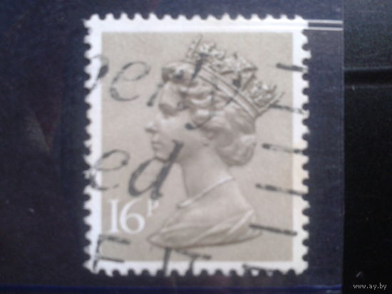 Англия 1983 Королева Елизавета 2  16 пенсов