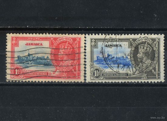 GB Колонии Ямайка Омнибус 1935 GV Коронация #111,112