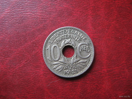 10 сантимов 1921 год Франция