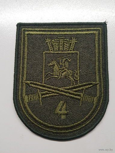 Шеврон 4 батальон 19 механизированной бригады Беларусь