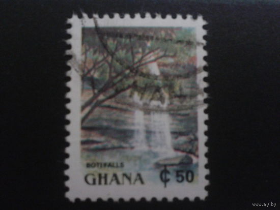 Гана 1991 стандарт, водопад