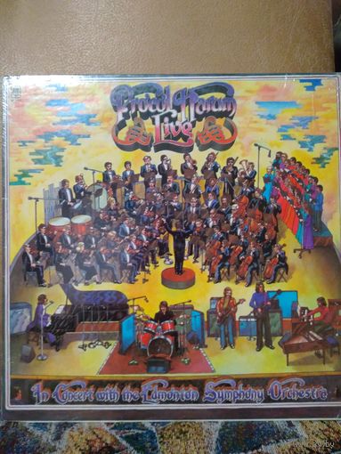 Procol Harum – Live - In Concert With The Edmonton Symphony Orchestra, LP 1972, US