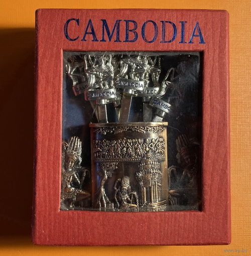 Кофейные ложечки 6 шт Камбоджа