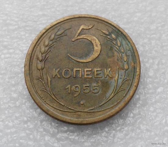 5 копеек 1955 года СССР #06