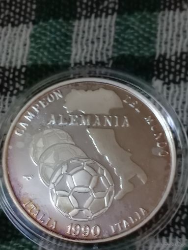 Куба 5 песо 1990 футбол