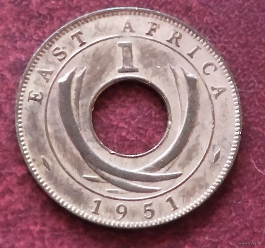 Британская Восточная Африка 1 цент, 1949-1952