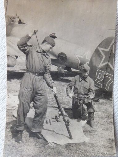 Фронтовое фото ВВС апрель 1945 г