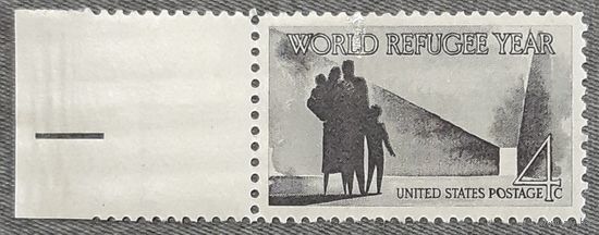 1960 год Всемирный год беженцев. США