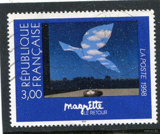 Франция. Рене Магритт, бельгийский художник сюрреалист