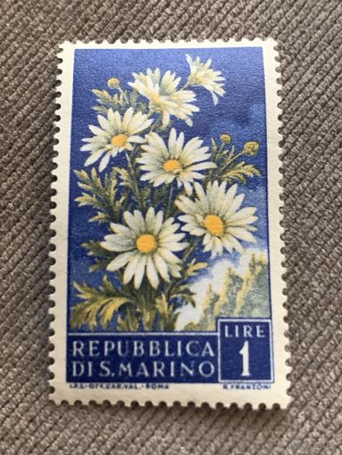 Сан Марино 1957. Флора. Цветы