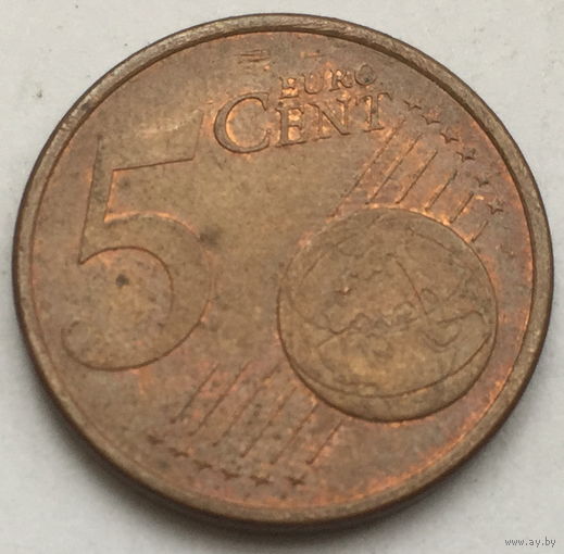 Германия, 5 евроцентов 2002 A