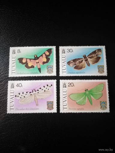 Тувалу. Бабочки.