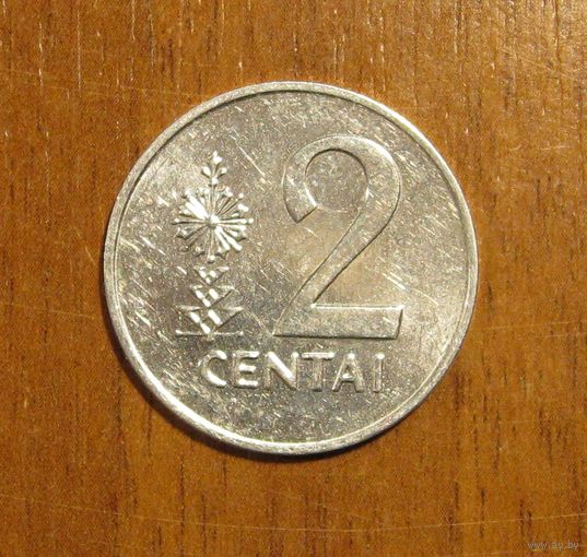 Литва - 2 цента - 1991