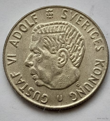 Швеция 1 крона 1968 года