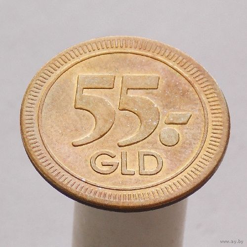 Нидерландский игровой жетон 55 GLD