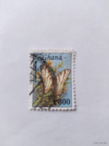 Гана 1997 бабочка