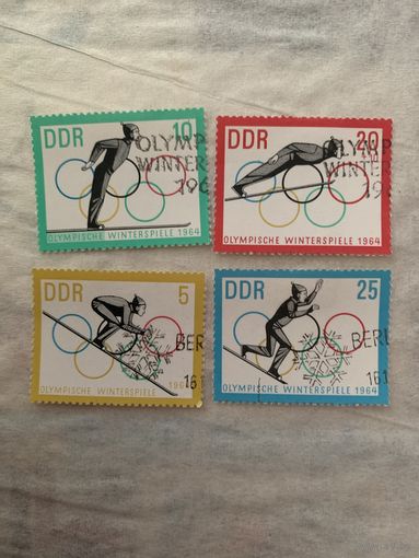 ГДР 1964. Зимняя олимпиада 1964