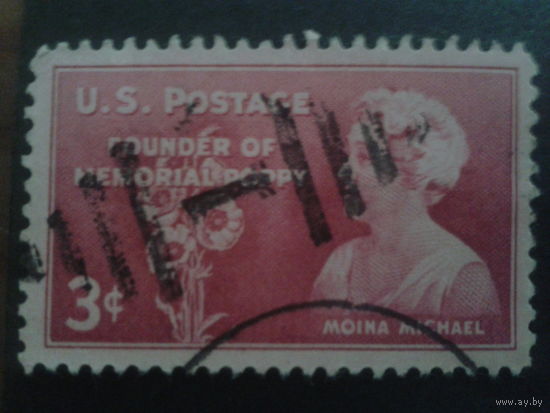 США 1948 персона, цветы
