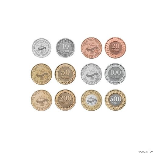 Армения НАБОР 6 монет 2023 UNC
