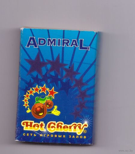 Спичечный коробок Admiral. Hot Cherry (без сердцевины и спичек). Возможен обмен