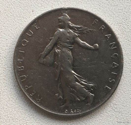 1 франк 1977 Франция