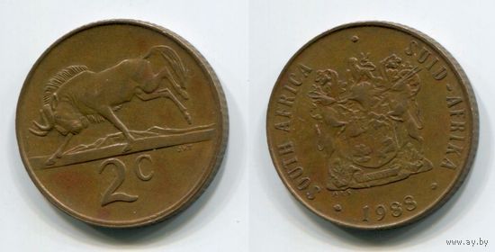 Южная Африка. 2 цента (1988)