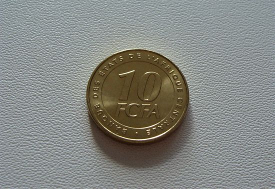 Центральная Африка (BEAC). 10 франков 2006 год  KM#19