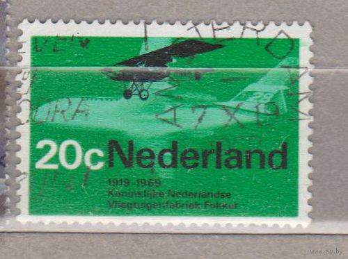 Авиация самолеты Нидерланды 1968 год лот 3