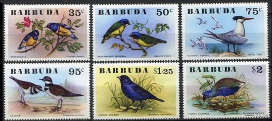 1976 Барбуда 261-266 Птицы 14,00 евро