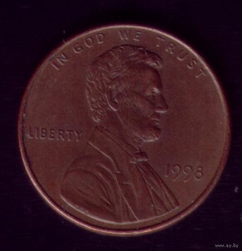 1 цент 1998 год США