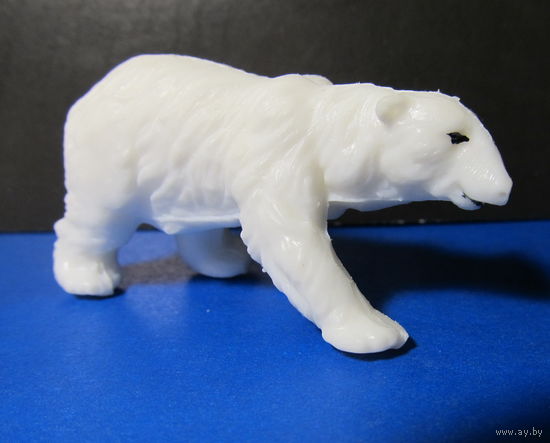 Белый медведь(твёрдый пластик),СССР,70- е годы-3