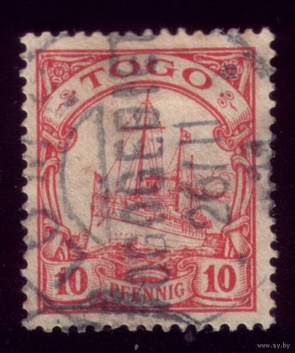 1 марка 1900 год Германия Того 9
