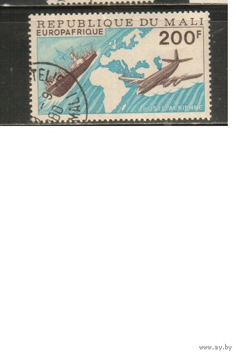 Мали-1976 (Мих.552) гаш. , Самолет, Корабль(одиночка)